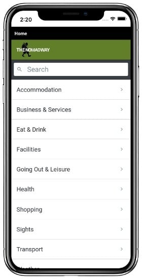 Travel Symbols App Step 1